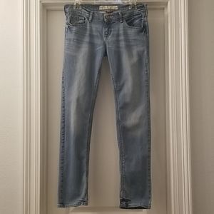 Hollister stretch low rise jeans
